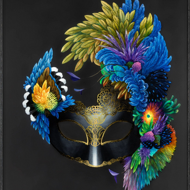 “Whispers of the Carnival” (Masquerade Collection)