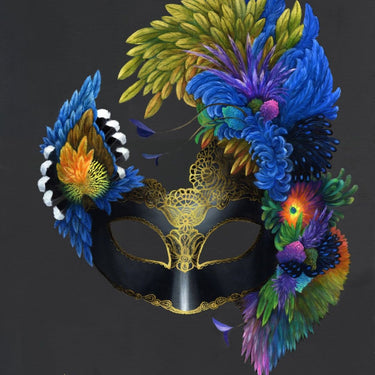 Framed Limited Edition Print 'Whispers of the Carnival'