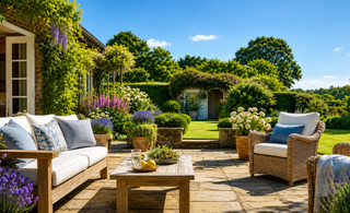 Garden patio
