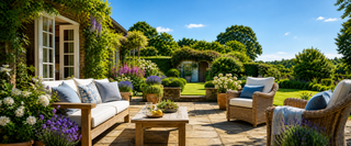 Garden patio