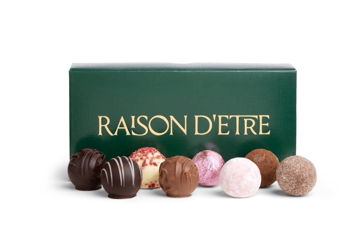Box of 8 Hand-Finished Truffles