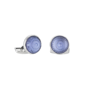 Toupie Cufflinks Sapphire Blue