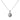 Tahitian Pearl & Diamond Necklace in 18ct White Gold by Maya Sienna