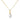 Freshwater Pearl & Diamond Necklace in 18ct Yellow Gold by Maya Sienna