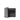 Four credit card wallet with coin purse and window Ebony Black