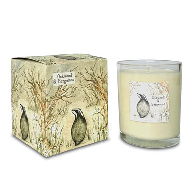 Oak and Bergamot Natural Plant Based Seasonal Candle - 20 cl