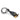 Hatherton Key Holder, Padlock and Key Oxford Blue - image 5