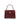 Judi Burgundy Croc Effect