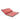 Breast pocket credit card wallet Ebony Black / Scarlet - image 5