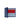 Four credit card wallet with coin purse Royal Blue / Cloud Blue / Scarlet - image 2