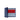 Four credit card wallet with coin purse Royal Blue / Cloud Blue / Scarlet - image 3