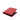 Eight credit card wallet Red (Patent) / Black - image 6