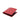 Eight credit card wallet Red (Patent) / Black - image 7