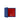 Eight credit card wallet Scarlet / Royal Blue / Pure White - image 2