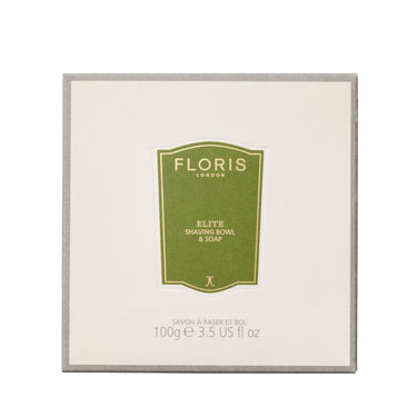 ELITE SHAVING SOAP IN A WOODEN BOWL