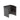 Trifold seven credit card wallet Ebony Black
