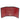 Trifold seven credit card wallet Ebony Black / Scarlet - image 6