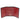 Trifold seven credit card wallet Ebony Black / Scarlet - image 7