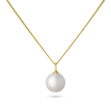 Freshwater Pearl Necklace in 9ct Yellow Gold