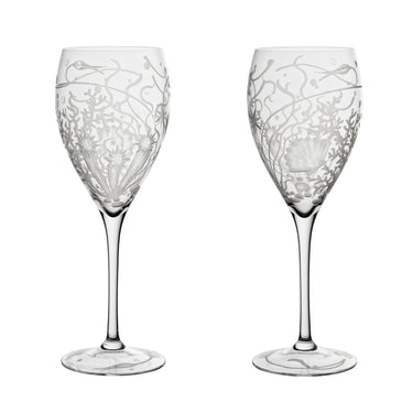 Pair of Wine Goblet - Atlantis - Clear