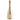 Gold champagne bottle with Lamborghini logo on a white background