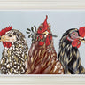 Three French Hens by Amy Louise
