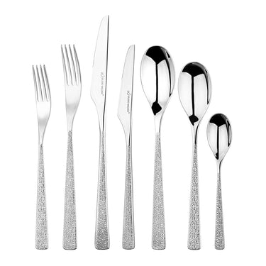 Studio William Tilia Crackle 42 Piece Cutlery Set