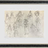 Trios Costumes First Concept - Sketch by Laurence Llewelyn-Bowen