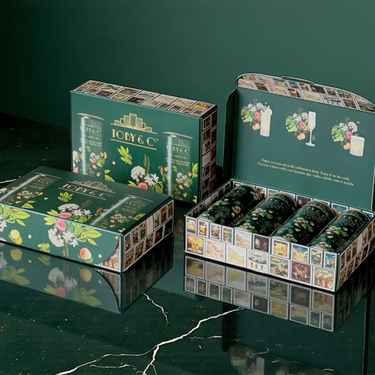 'The Green One' Gift Set by Toby & Co Box