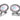 Deakin and Francis Rhodium Plated Oval Cufflinks with Mother of Pearl Centre