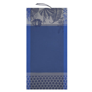 Recifs Beach towel Cotton Blue